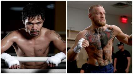 Did First Manny Pacquiao vs. Conor McGregor Domino Just Fall?