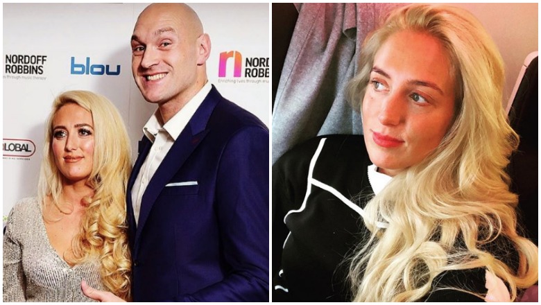 Tyson Fury S Wife Paris Cheers On Husband On Instagram Flipboard