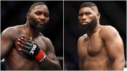UFC’s Anthony ‘Rumble’ Johnson Faces Curtis Blaydes in a Sumo Wrestling Match [WATCH]