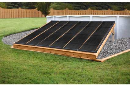 SunQuest Solar Swimming Pool Heater Complete System with Roof Kits