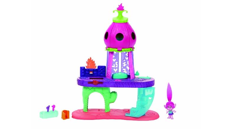 dreamworks trolls world tour blooming pod playset