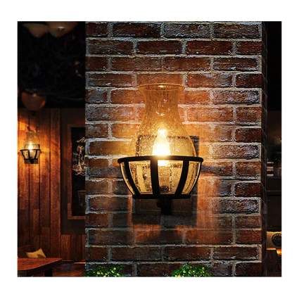 vintage candle wall sconce