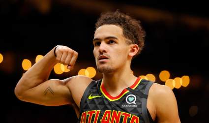 Trae Young Nutmegs RJ Barrett in Rising Stars Game [WATCH]