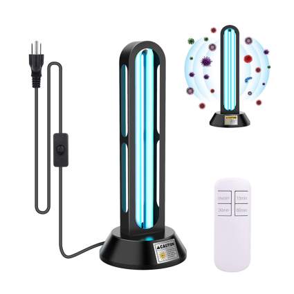 uv germicidal lamp with remote