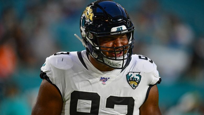 The Ravens acquire Calais Campbell in a trade with the Jacksonville Jaguars