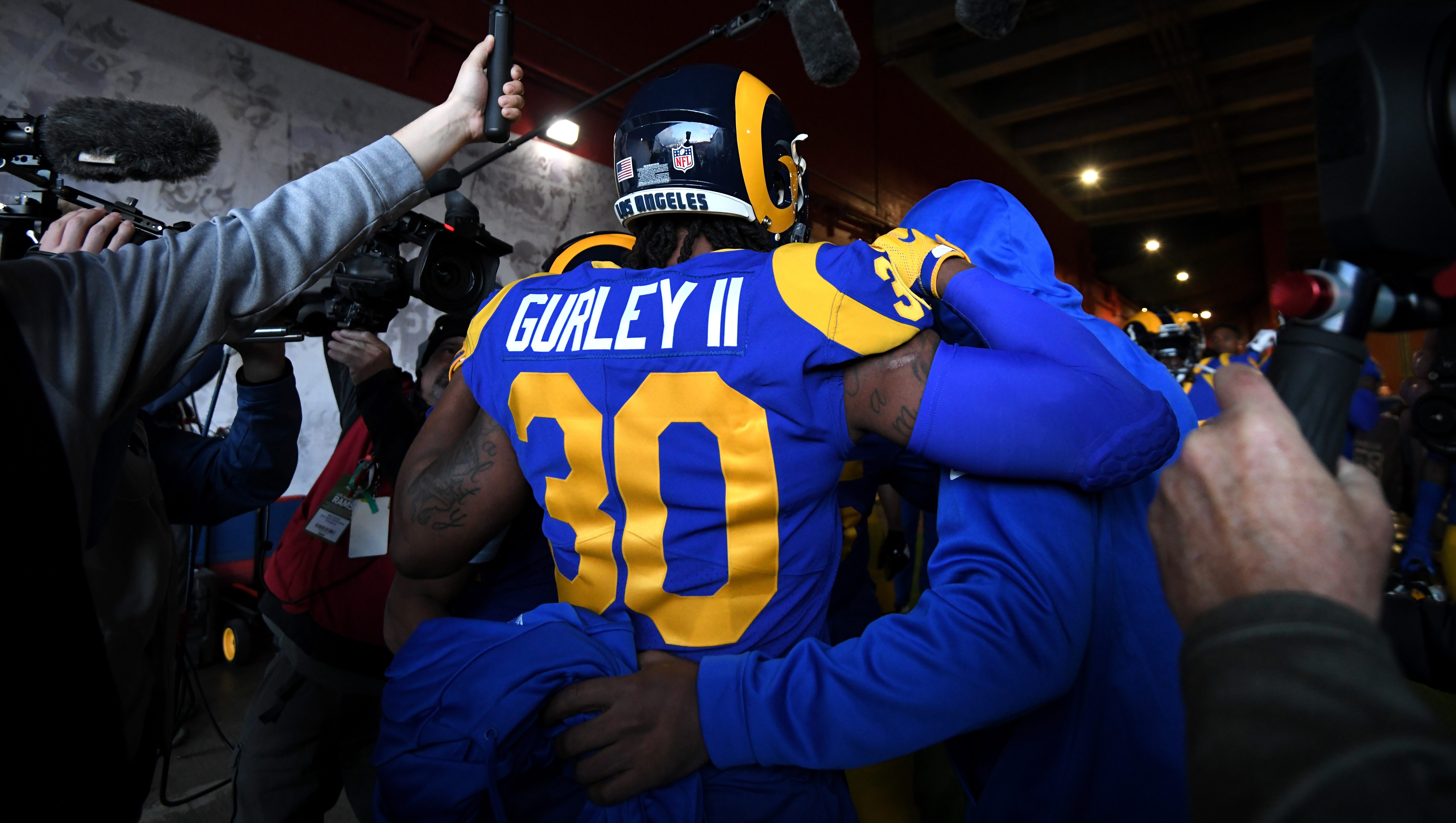 gurley jersey number