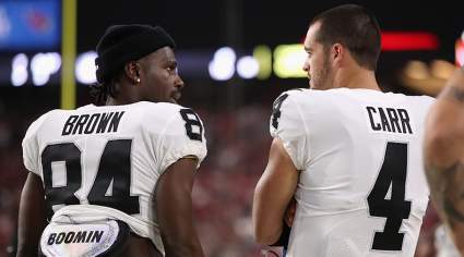 Antonio Brown Throws Serious Shade at Raiders’ Derek Carr