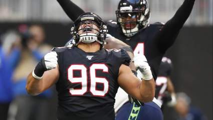 Falcons Agree to a 3-year, $12 Million Contract Extension With Run Stopper