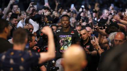 Israel Adesanya’s Unique Walkout at UFC 248 [WATCH]