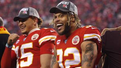 Tyrann Mathieu Extends Chiefs’ Lead With Incredible Pick-6 vs. Patriots [WATCH]