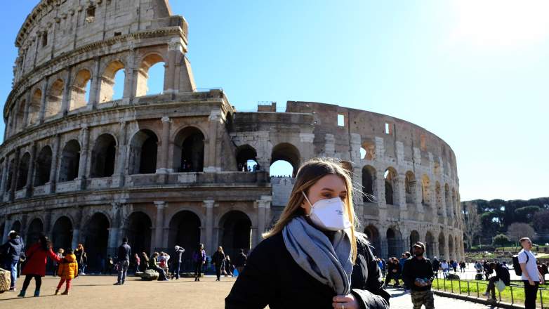 Tourist in Italy During Coronavirus