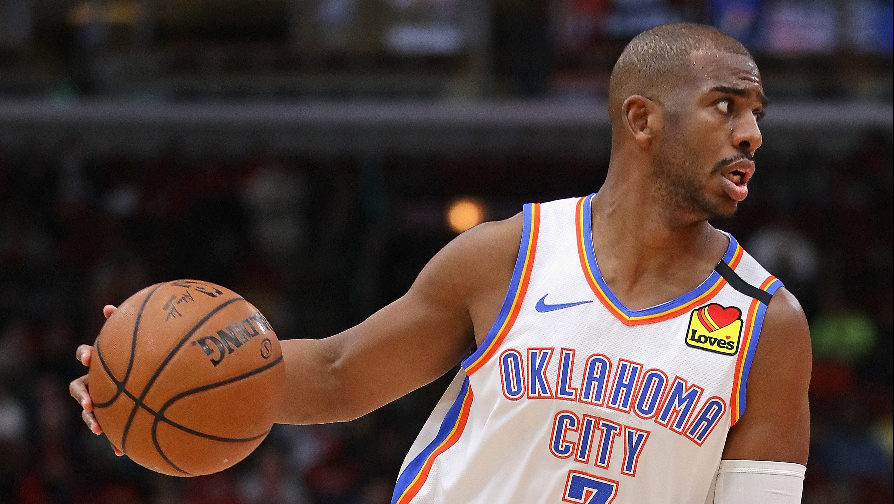 Chris Paul Confronts Fan at Celtics-Thunder Game [WATCH]