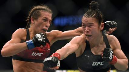 Attending Fighters Give Standing Ovation After UFC 248 Co-Main Event: Zhang & Jedrzejczyk [WATCH]