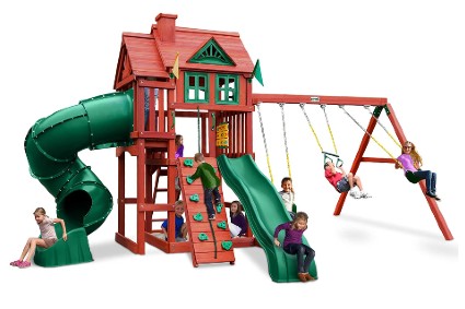 gorilla playsets nantucket swing set