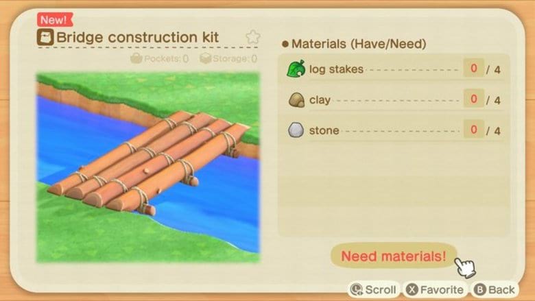 how to make a bridge in animal crossing new horizons