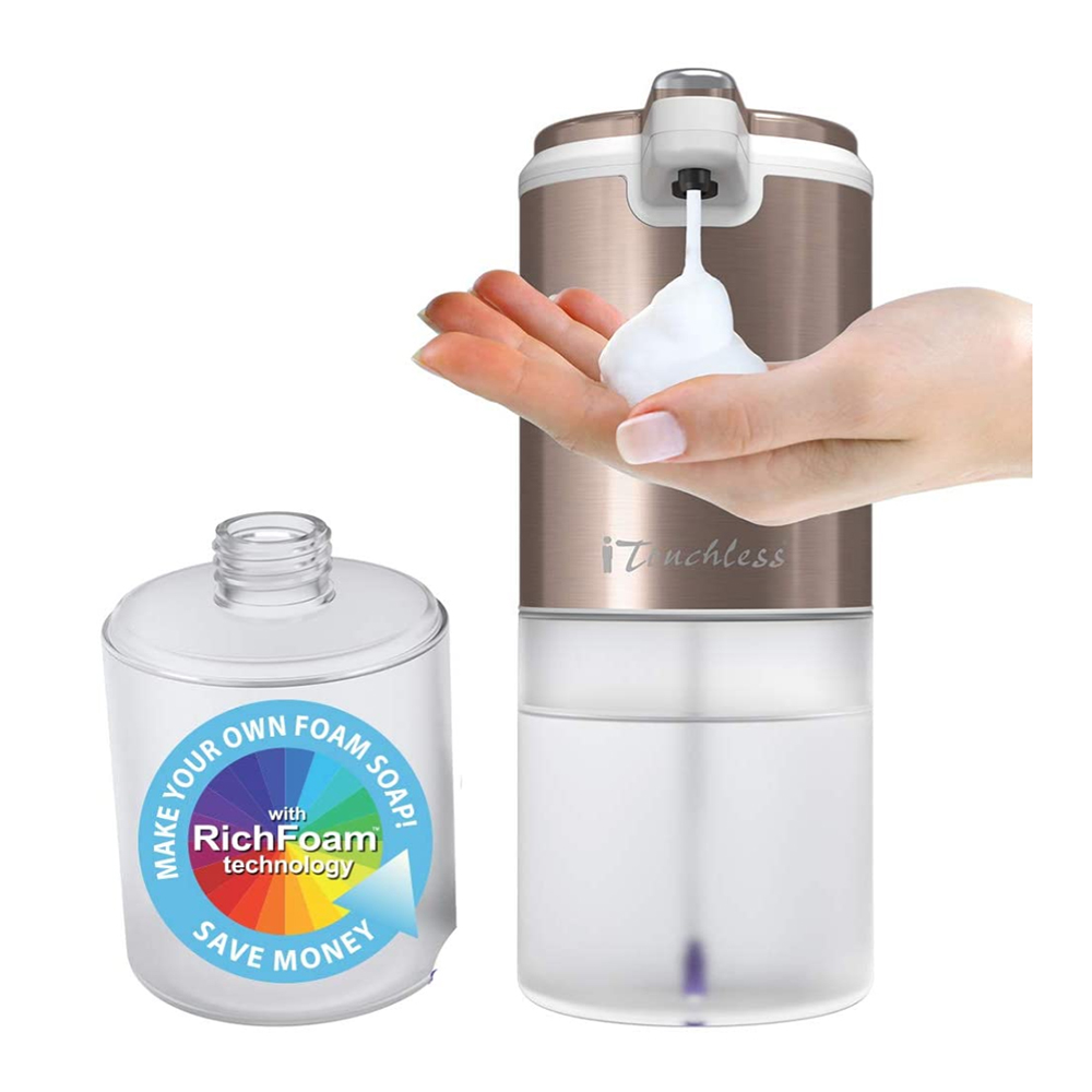 19 Best Automatic Touchless Soap Dispensers 2023   ITouchless Foam Soap Dispenser 