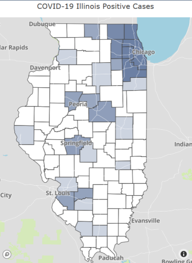 Illinois coronavirus cases