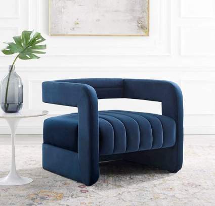 Modway Range Channel Tufted Accent Armchair