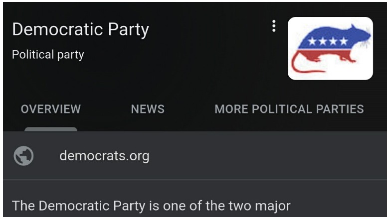 POL - Can someone please post the 2020 Democrat Party logo so people