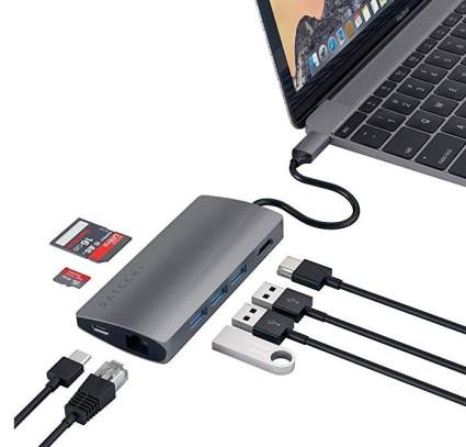 Satechi Aluminum Multi-Port Adapter for MacBook