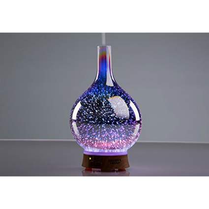 Sharper Image Color Changing 3-D Ultrasonic Aromatherapy Diffuser