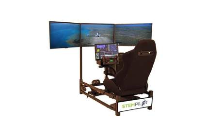 Stempilot Pilot Pro 3 Triple Screens + Flight Simulator