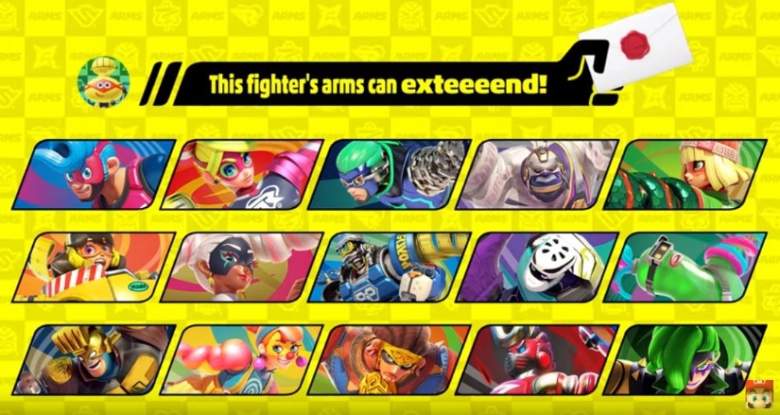 Super Smash Bros. Ultimate ARMS fighter