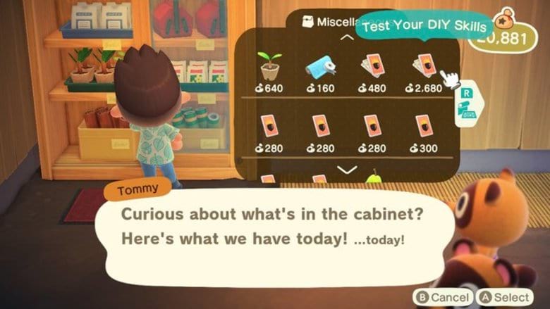Test Your DIY Skills Recipe in Animal Crossing New Horizons
