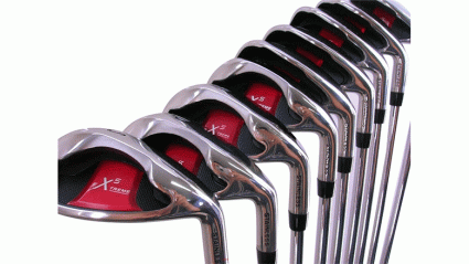 extreme x5 wide sole senior golf clubs