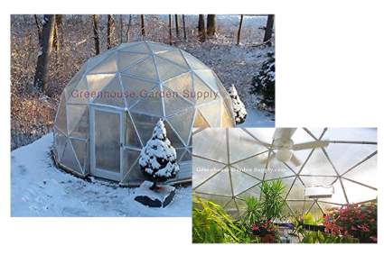 geodesic dome greenhouse kit