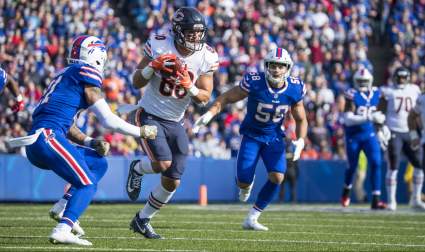 Chicago Bears Release Starting Tight End Trey Burton: Report