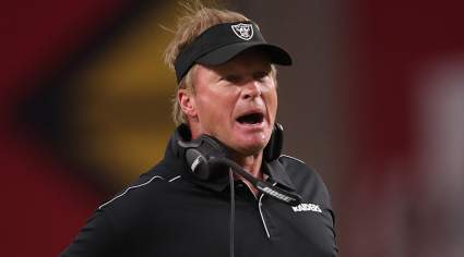 Raiders’ Jon Gruden Mistakenly Reveals Draft Big Board to World [LOOK]