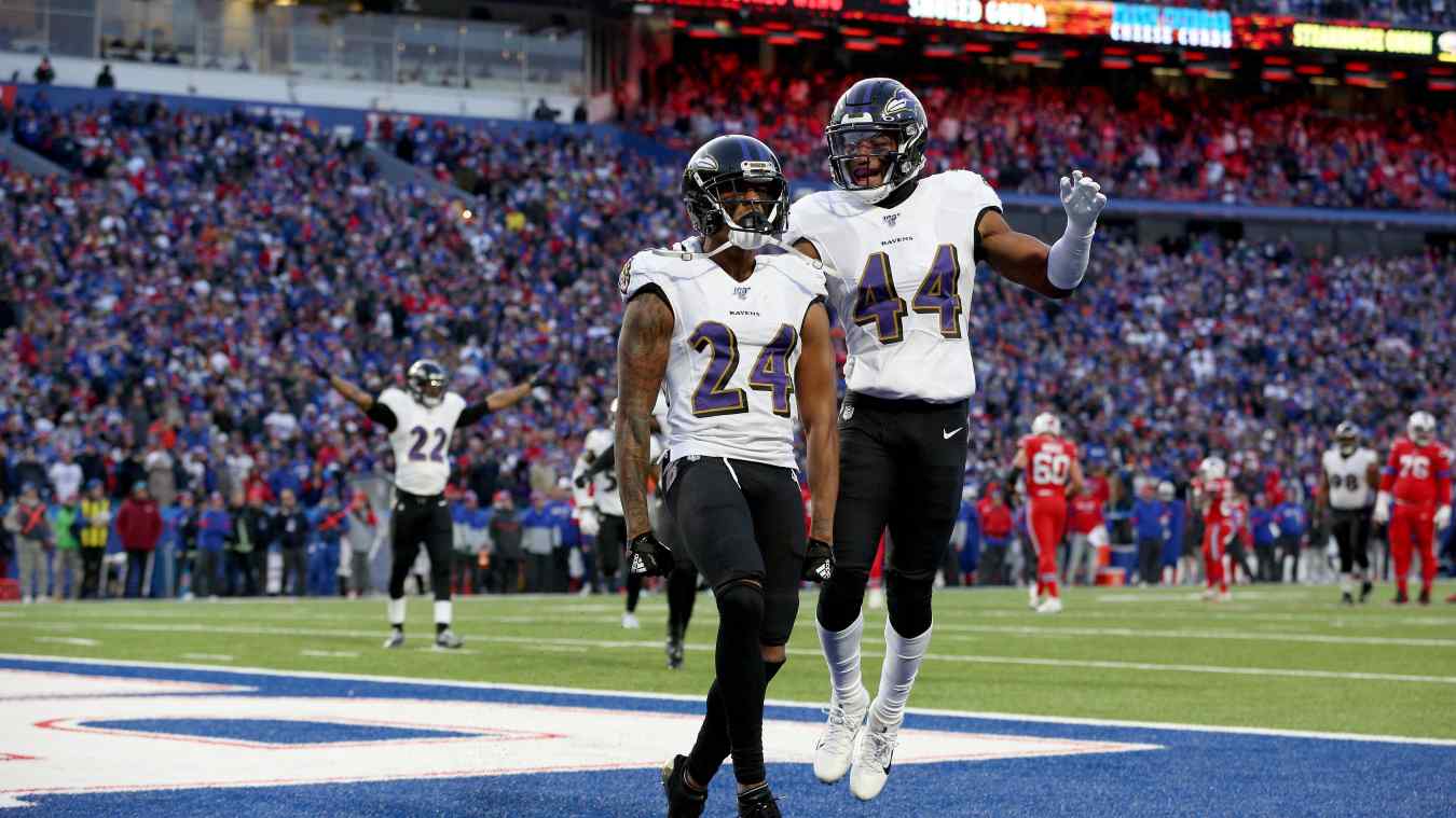 Ravens' Marcus Peters, Marlon Humphrey Named Top NFL CB's