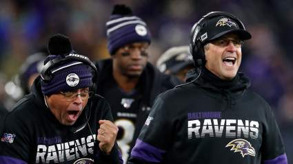 John Harbaugh, Eric DeCosta Celebrate Ravens Draft While Social Distancing [WATCH]