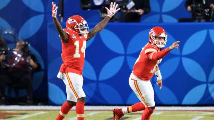 Chiefs’ Patrick Mahomes Is Thrilled Sammy Watkins Is Staying in KC