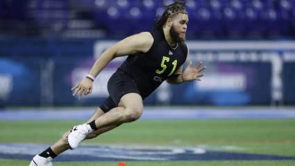 Blue-Chip Offensive Tackle Out of the Giants’ 1st-Round Draft Plans: Report