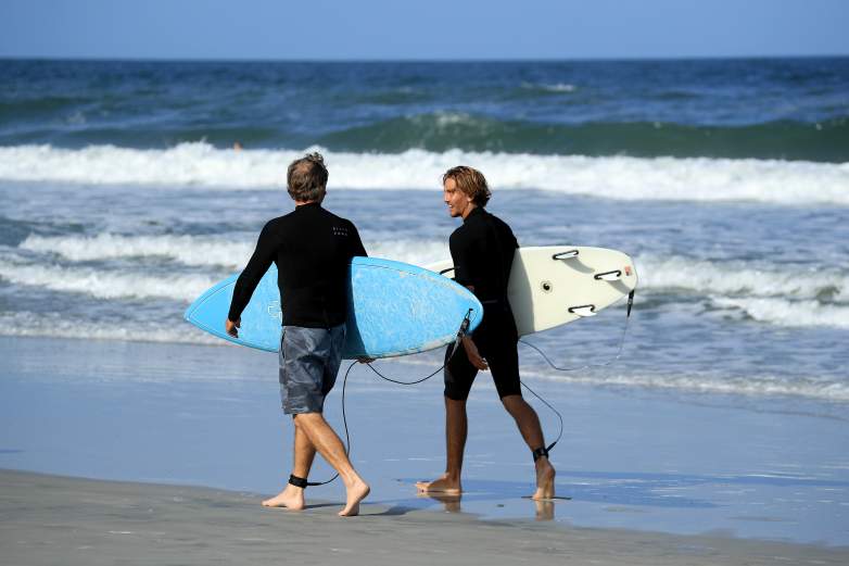 Surfers in Jacksonville, FL