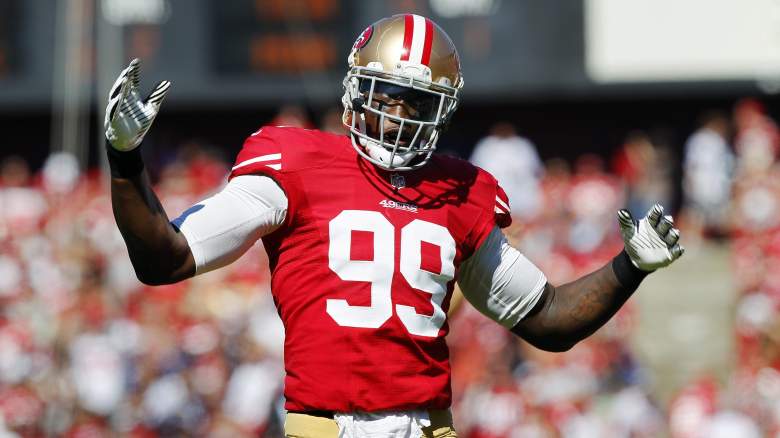 Aldon Smith with 49ers