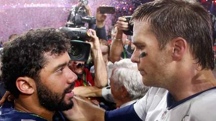 Seahawks’ Russell Wilson Hilariously Trolls Tom Brady