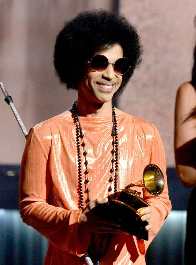 Prince at the Grammys