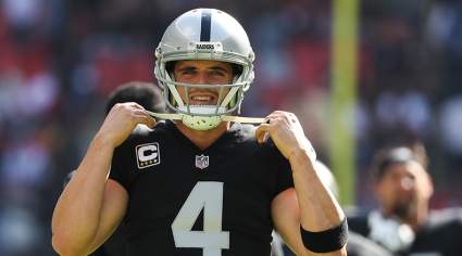 Analyst Predicts Raiders Trade up for Top QB, Send Derek Carr to AFC Team
