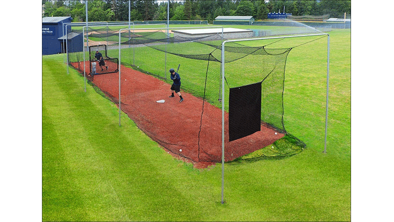 Baseball & Softball Cage Netting 12 Sizes Hitting Cage Net | Professional Fully Enclosed #42 Grade Heavy Duty HDPP Netting Baseball Batting Cage Nets 