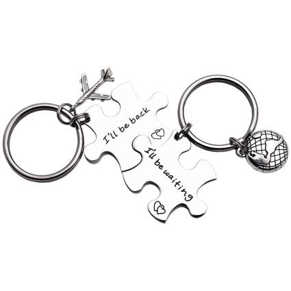 puzzle piece keychain