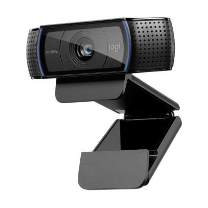 Black Logitech web camera