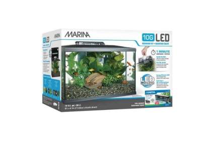 Marina 10 Gallon LED Aquarium Kit