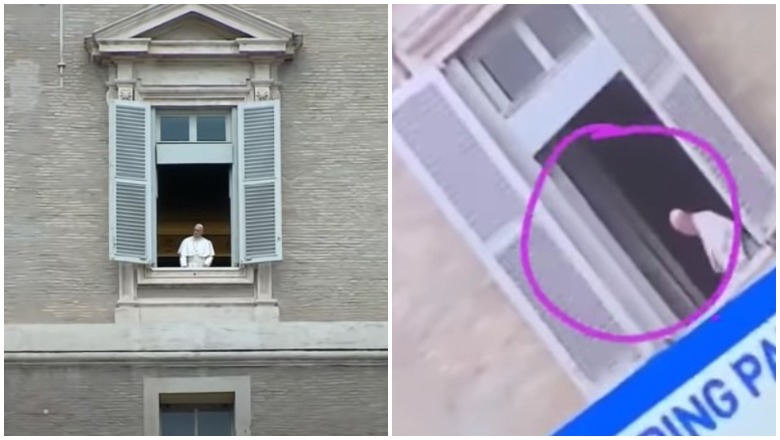 Pope Disappearing Video