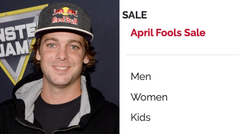 Ethika April Fools' Day sale