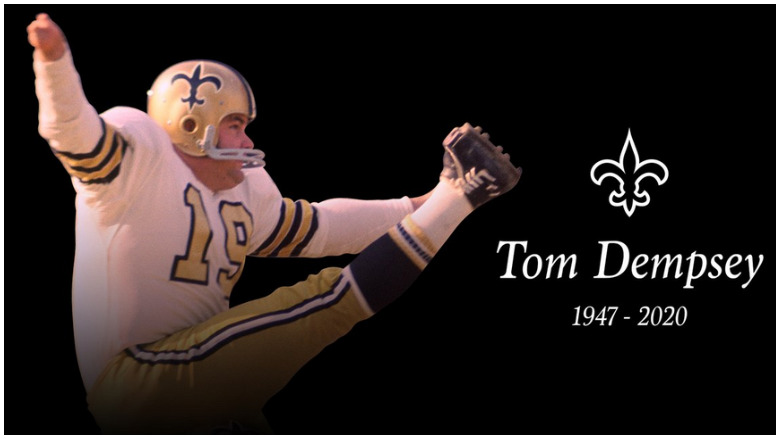tom dempsey cause of death