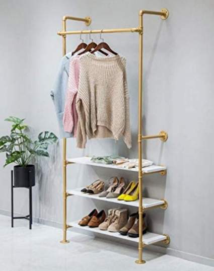 WGX Design for You Industrial Pipe Clothing Rack