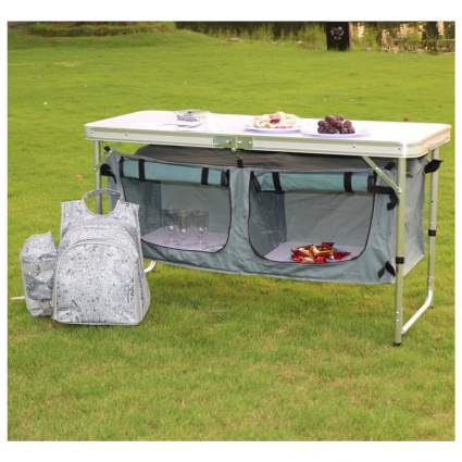 folding camping table